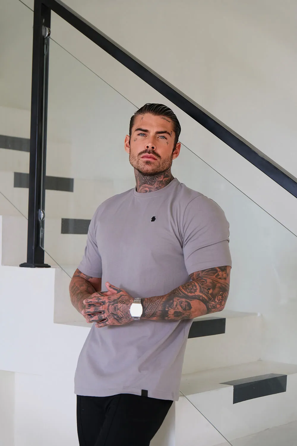 Luxe Core Tee - Grey
