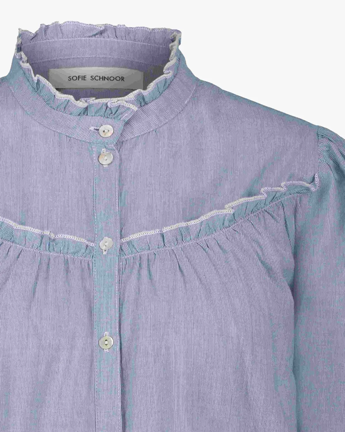 MAALISW SHIRT - Blue striped