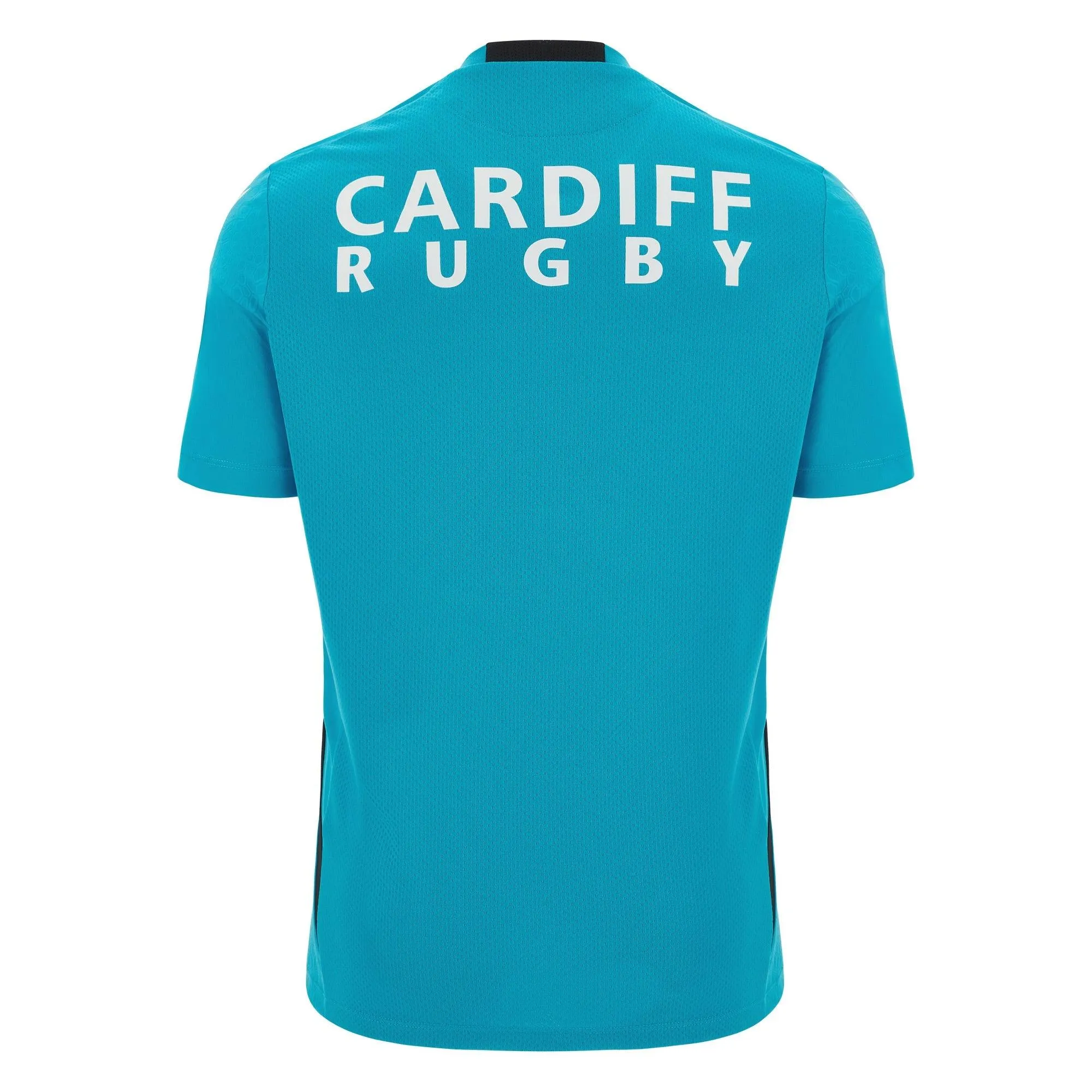 Macron Cardiff Rugby Mens Training Poly T Shirt