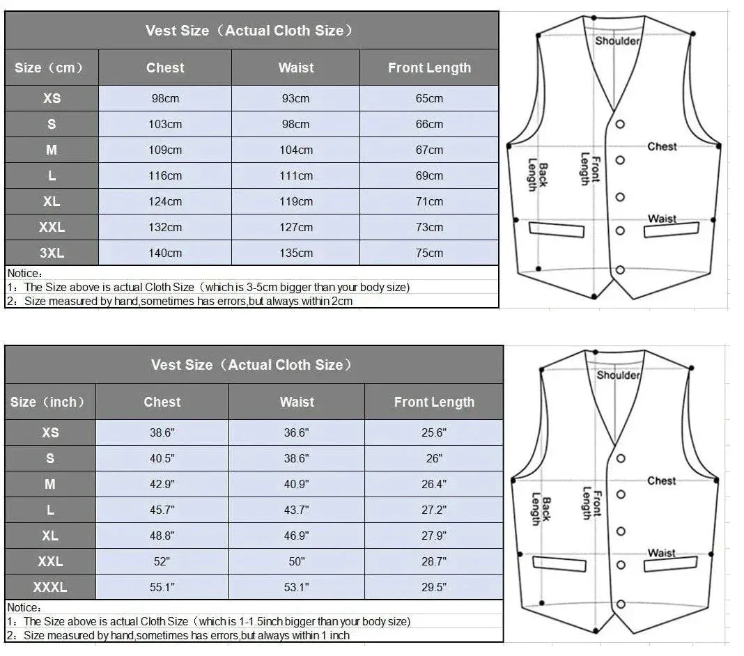 MadrekSTYLE-Classic Double Breasted Suit Vest White Notch Lapel Waistcoat
