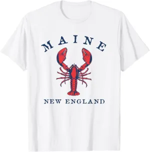 Maine Lobster Graphic T-Shirt