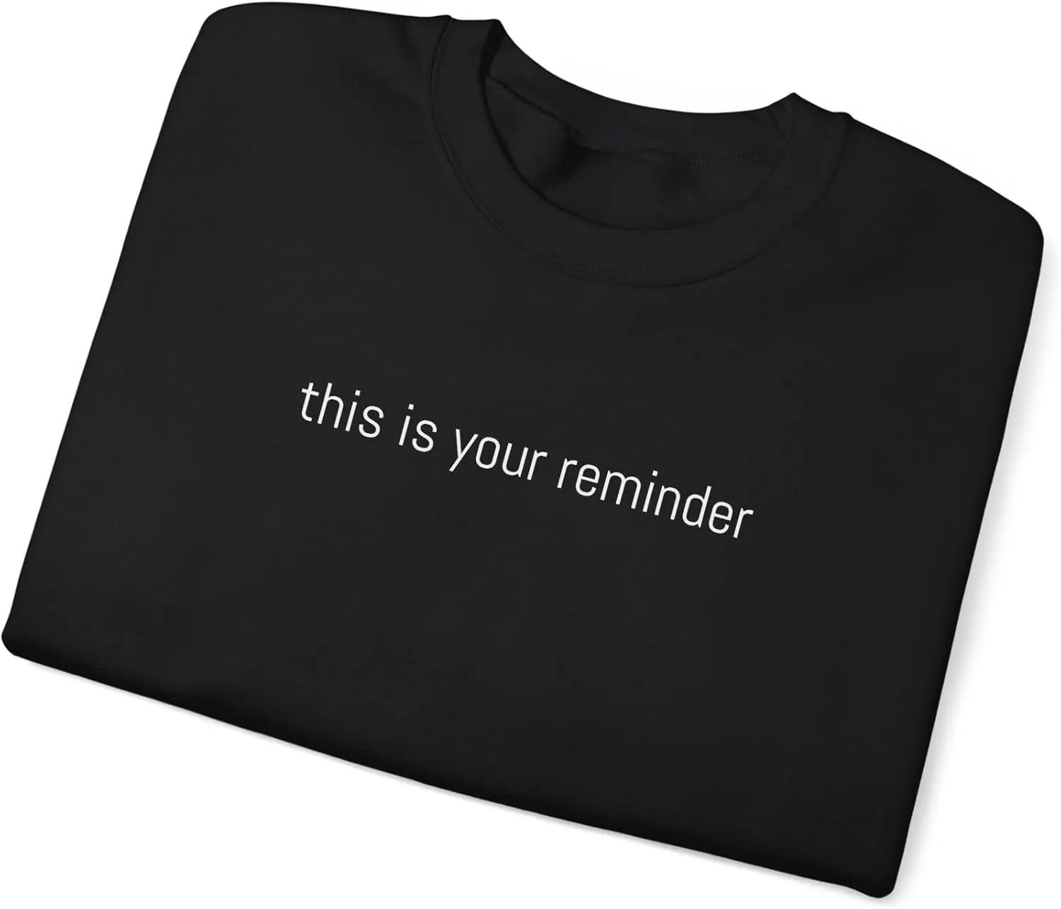 Make Time, Motivational Statement Unisex Heavy Blend Crewneck Sweatshirt