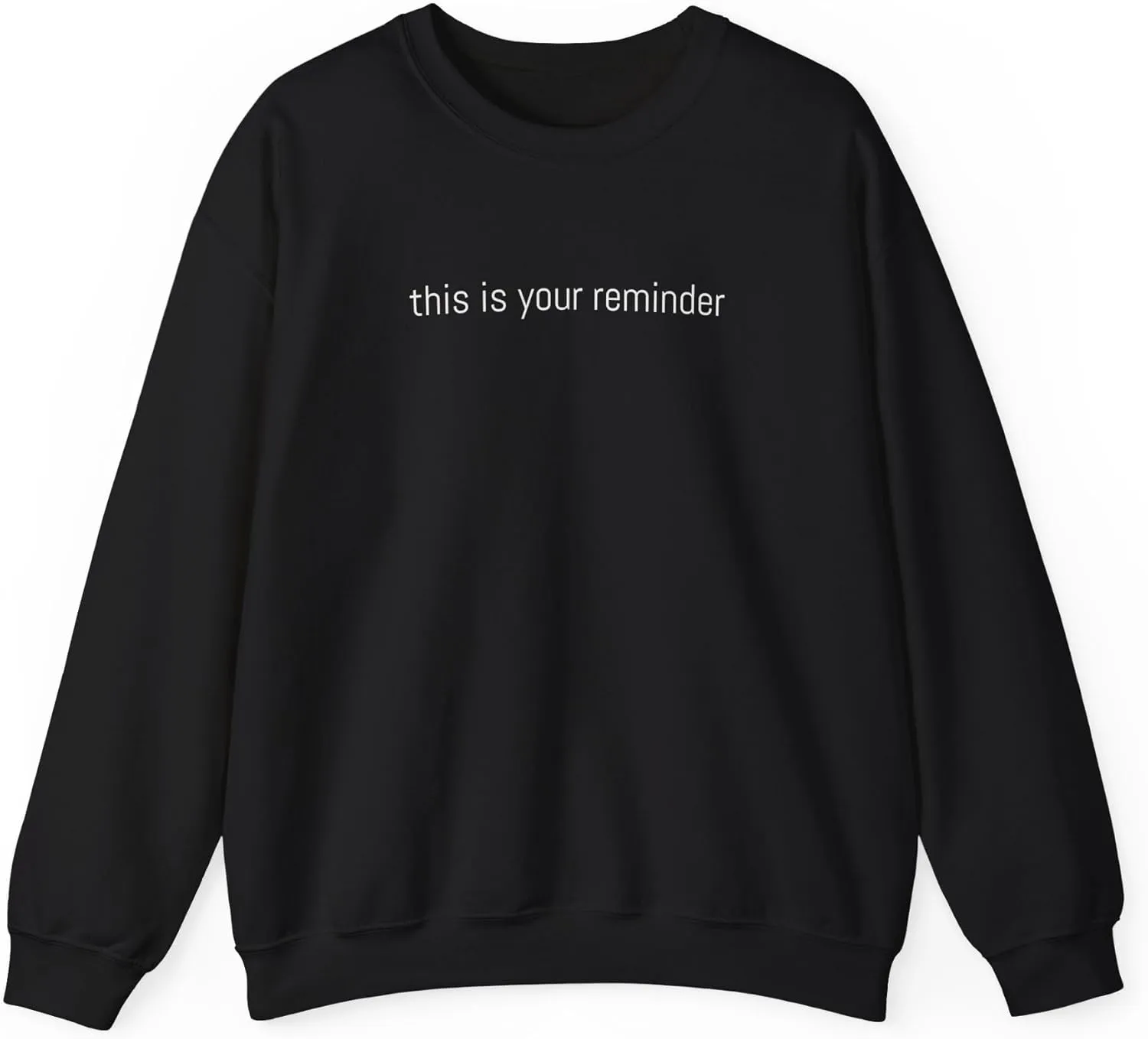 Make Time Statement Unisex Heavy Blend Crewneck Sweatshirt