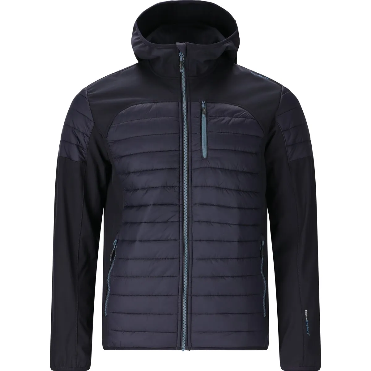Man Jacket fix hood hybrid
