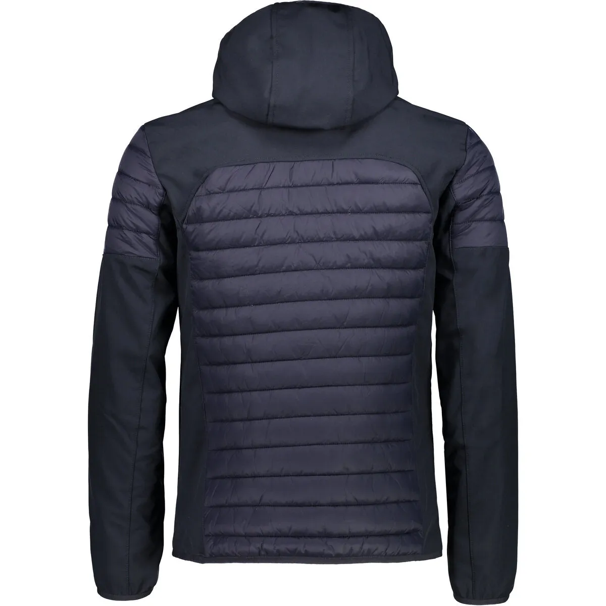 Man Jacket fix hood hybrid