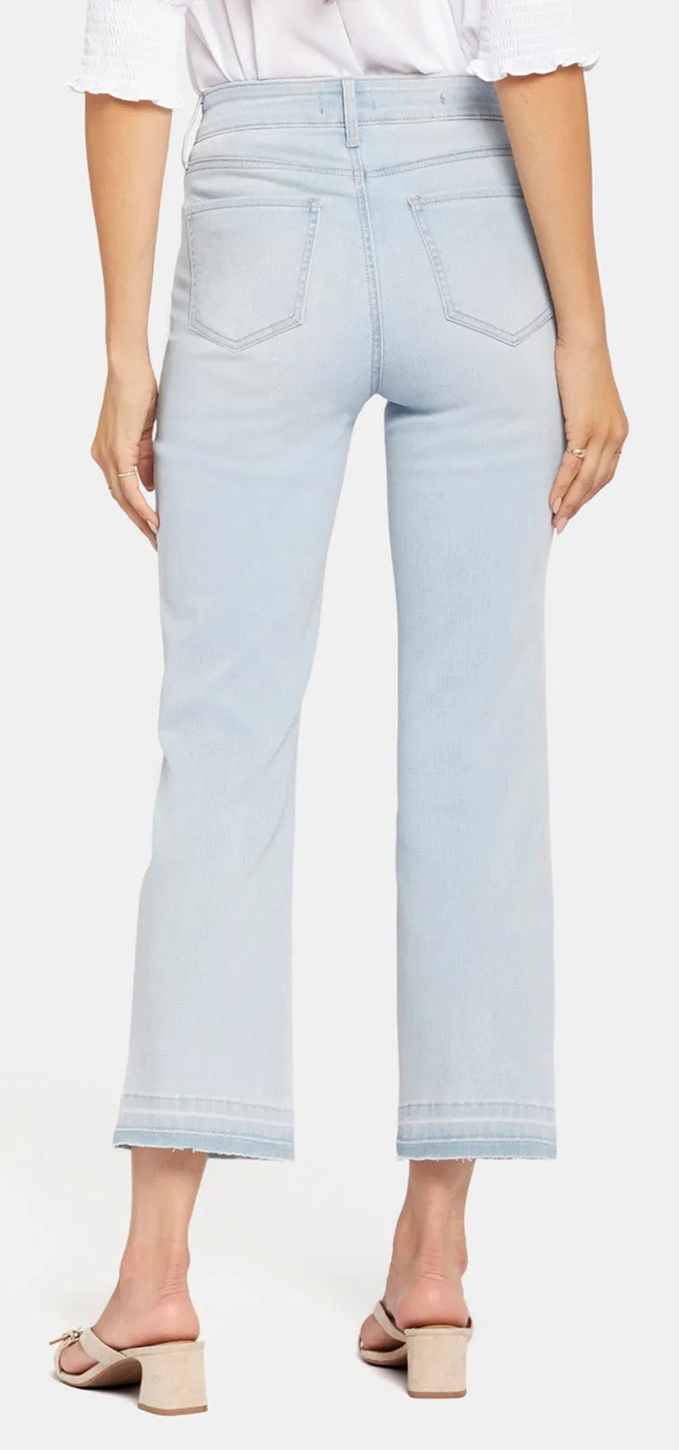 Marilyn Straight Ankle Jeans Light Blue Cool Embrace® Denim | Brightside