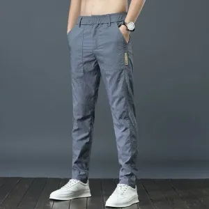 Matthew - Men's Ice Silk Ultra-thin Casual Pants