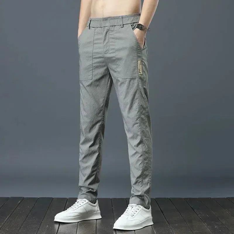 Matthew - Men's Ice Silk Ultra-thin Casual Pants