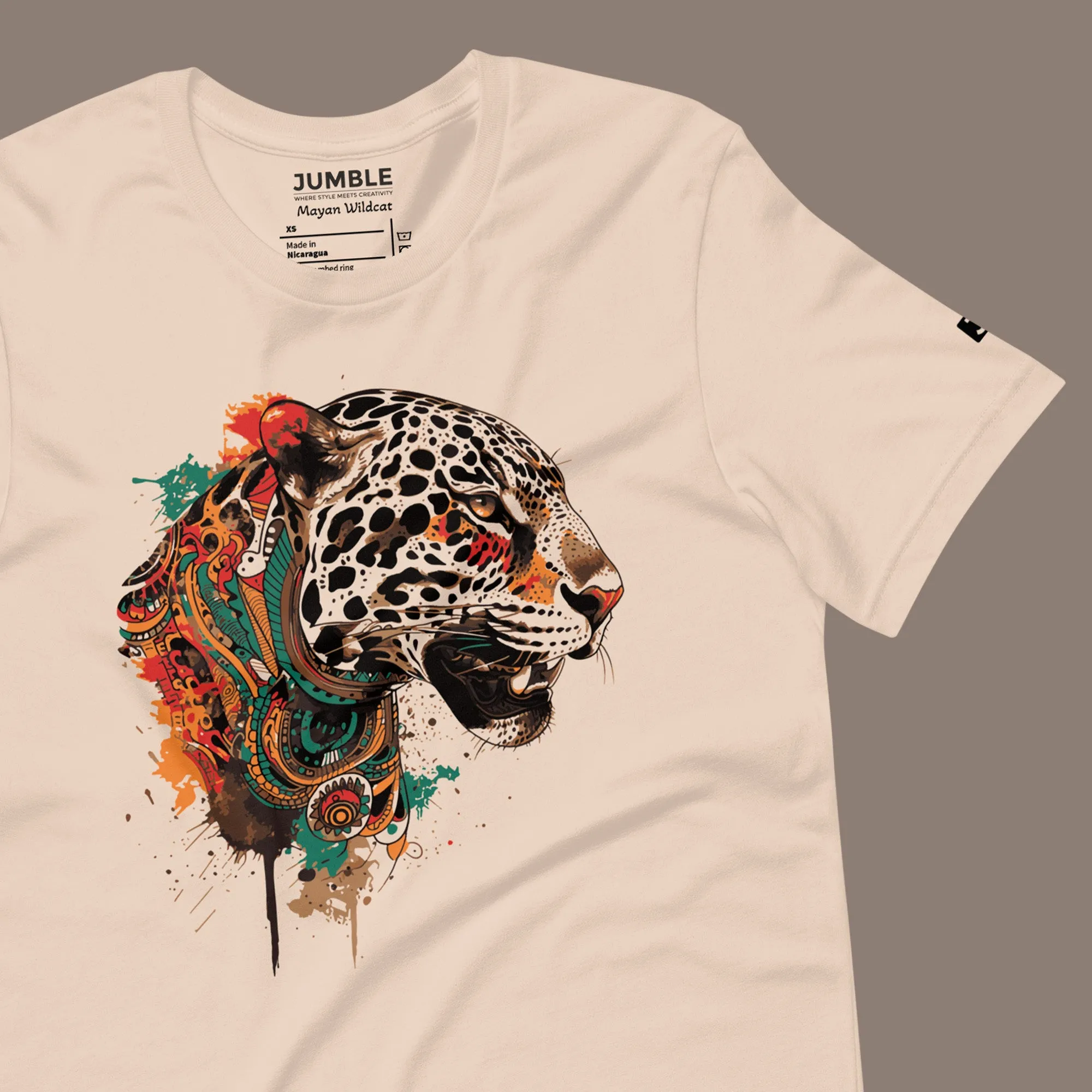 Mayan Wildcat Unisex t-shirt