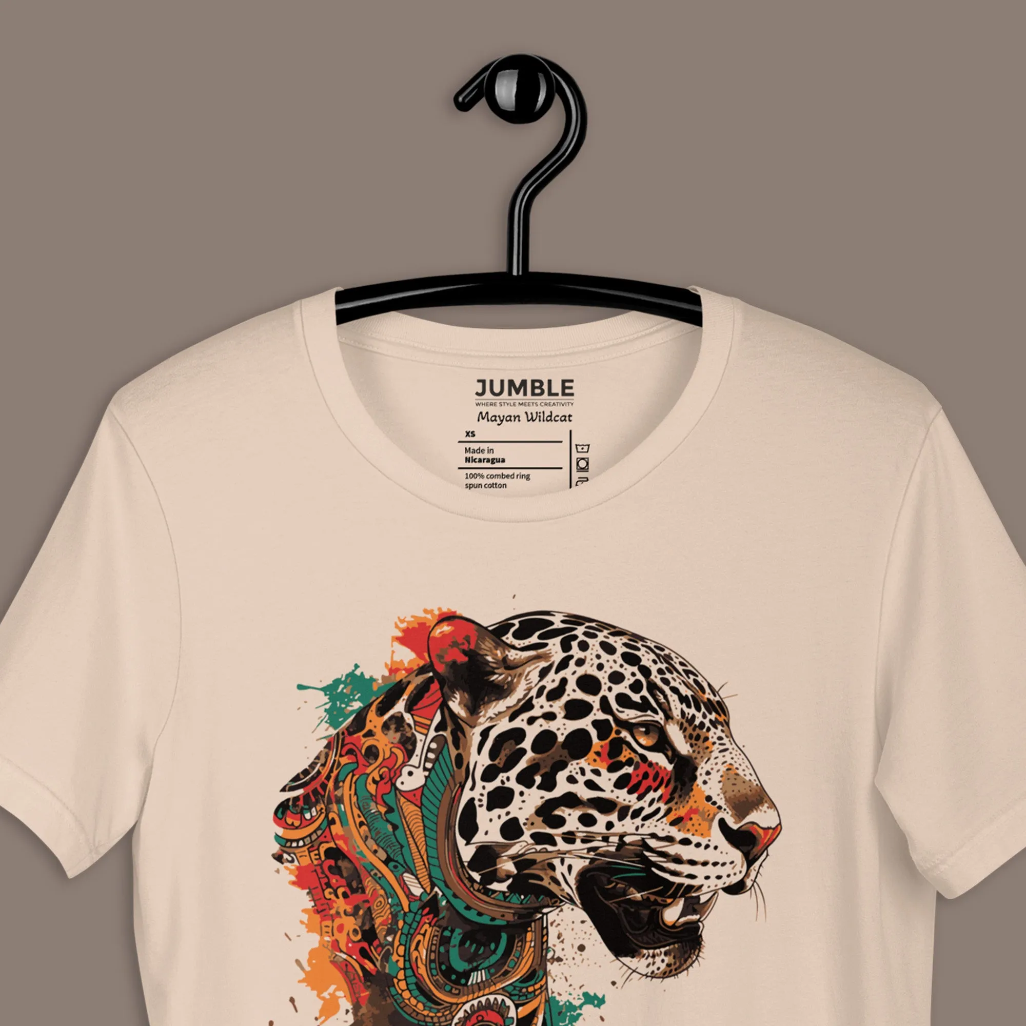 Mayan Wildcat Unisex t-shirt