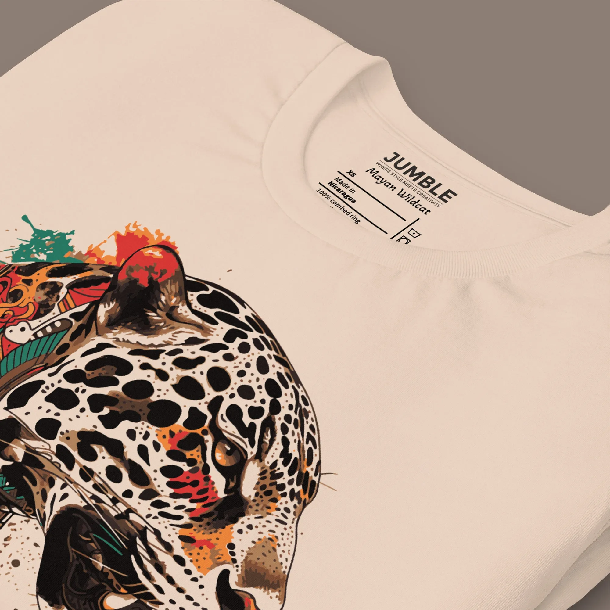 Mayan Wildcat Unisex t-shirt
