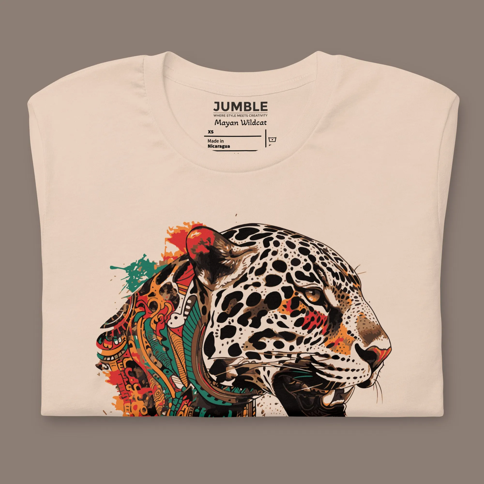 Mayan Wildcat Unisex t-shirt