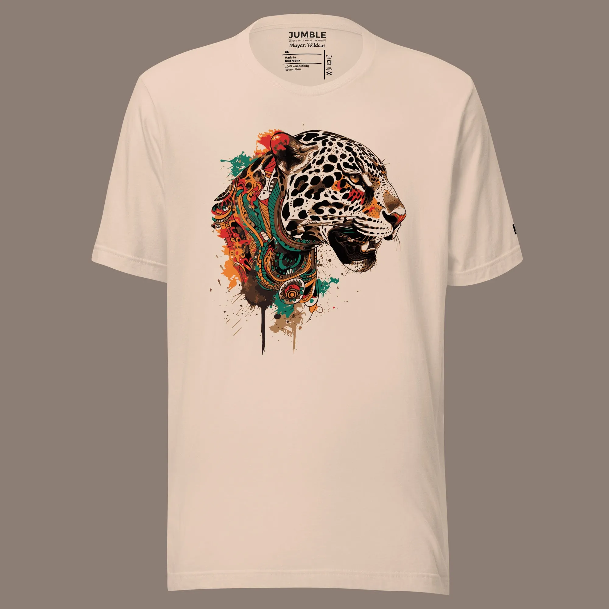 Mayan Wildcat Unisex t-shirt