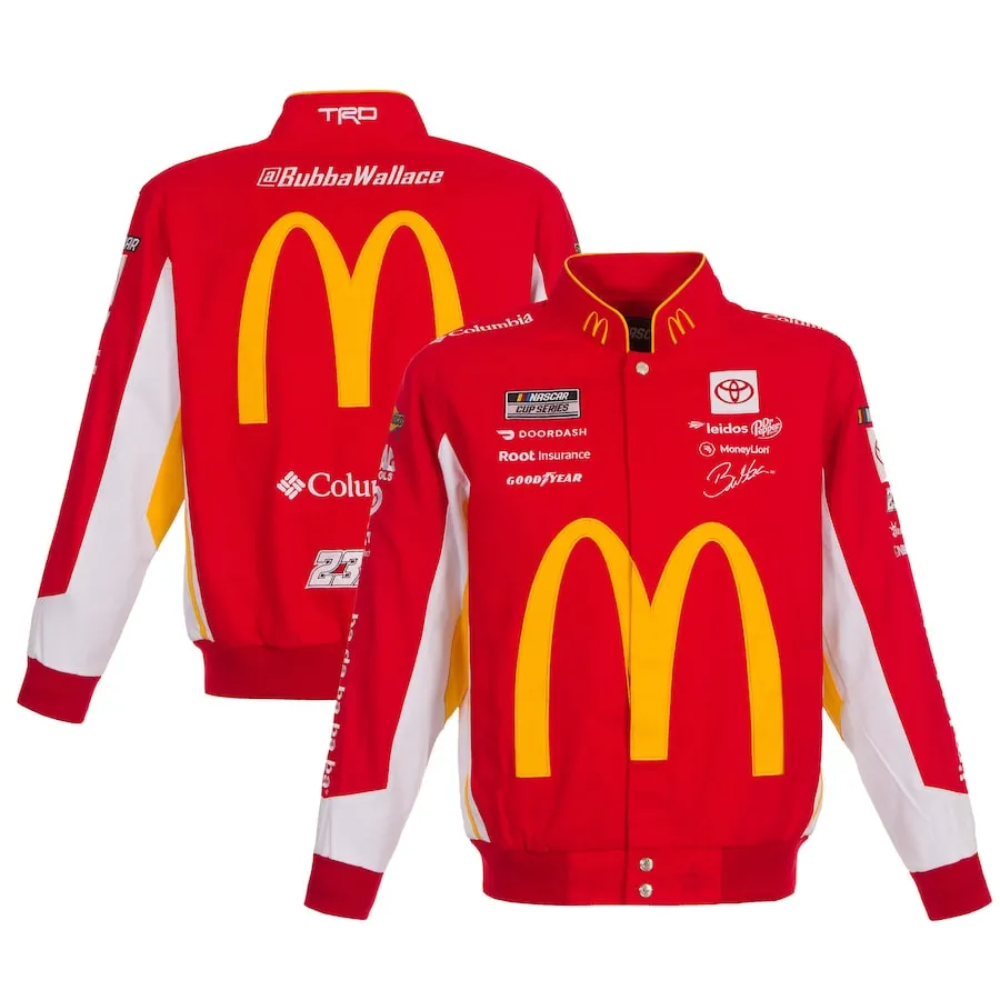 McDonald softshell bomber jacket with digital sublimation KM-098