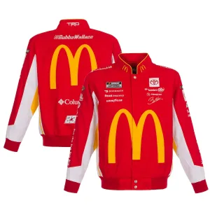 McDonald softshell bomber jacket with digital sublimation KM-098