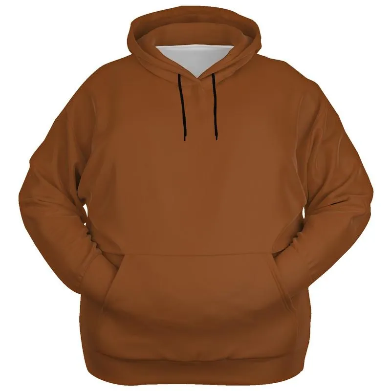 Medium Dark Midtone Orange Hoodie | Unisex | with PLUS sizes | C0M60Y80K60