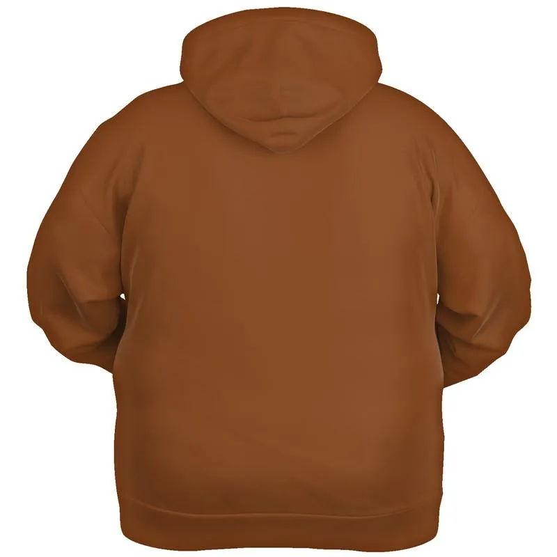Medium Dark Midtone Orange Hoodie | Unisex | with PLUS sizes | C0M60Y80K60