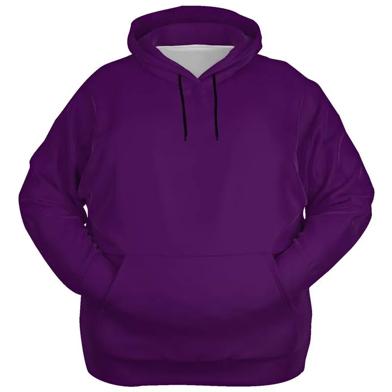 Medium Dark Purple Hoodie | Unisex | with PLUS sizes | C62M100Y0K60