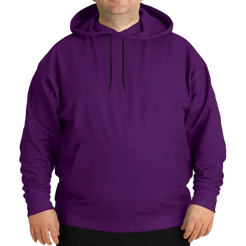 Medium Dark Purple Hoodie | Unisex | with PLUS sizes | C62M100Y0K60