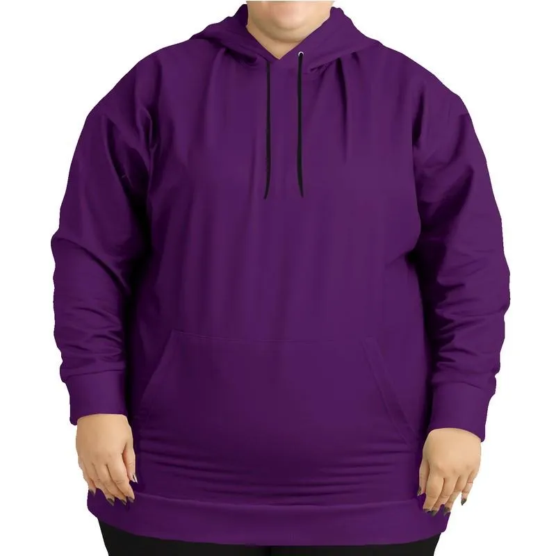 Medium Dark Purple Hoodie | Unisex | with PLUS sizes | C62M100Y0K60