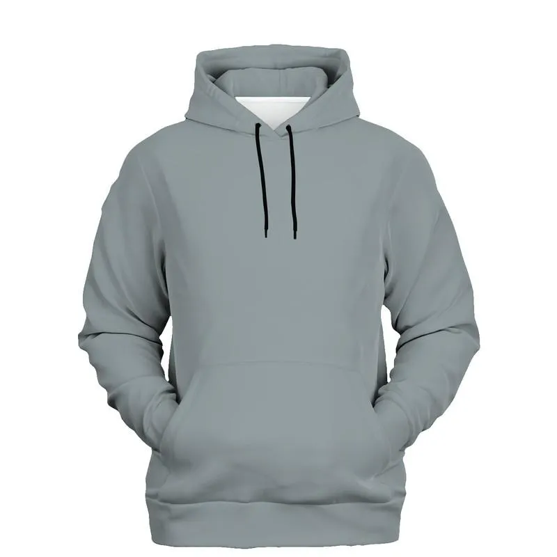 Medium Muted Blue-Green Gray Hoodie | Unisex | with PLUS sizes | C10M0Y5K45