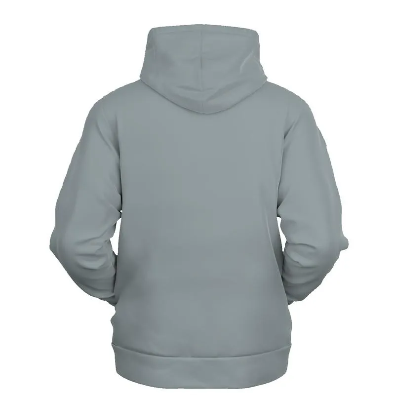 Medium Muted Blue-Green Gray Hoodie | Unisex | with PLUS sizes | C10M0Y5K45