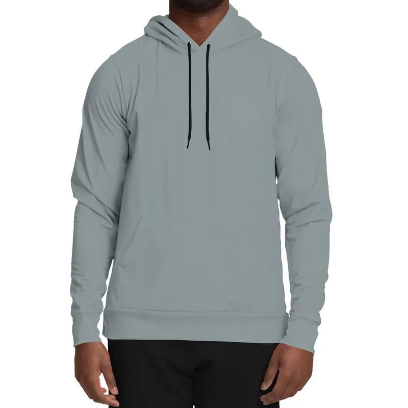 Medium Muted Blue-Green Gray Hoodie | Unisex | with PLUS sizes | C10M0Y5K45