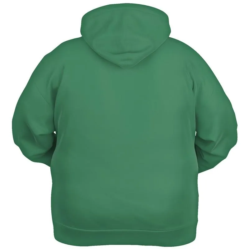 Medium Muted Green Hoodie | Unisex | with PLUS sizes | C60M0Y60K45