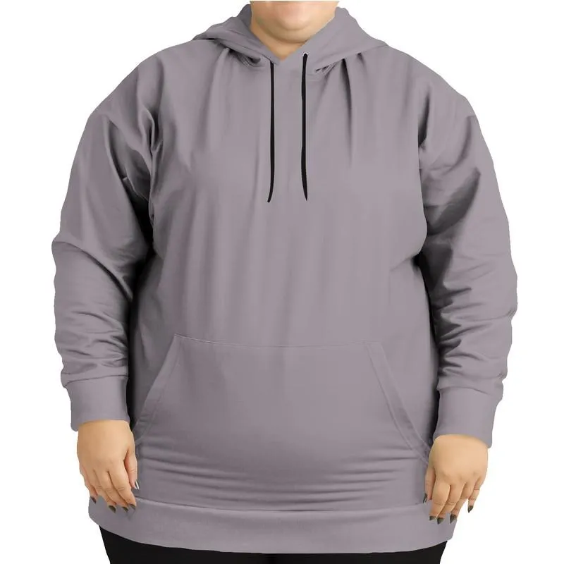 Medium Muted Magenta Brown Hoodie | Unisex | with PLUS sizes | C0M10Y0K45