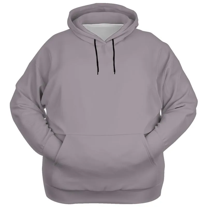 Medium Muted Magenta Brown Hoodie | Unisex | with PLUS sizes | C0M10Y0K45