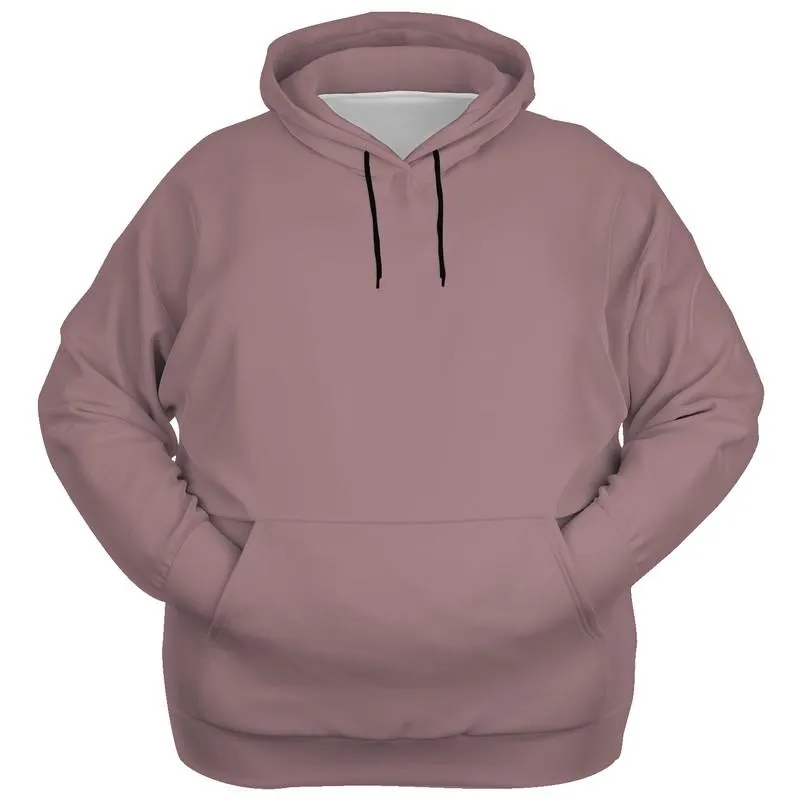 Medium Muted Pink Brown Hoodie | Unisex | with PLUS sizes | C0M30Y15K45