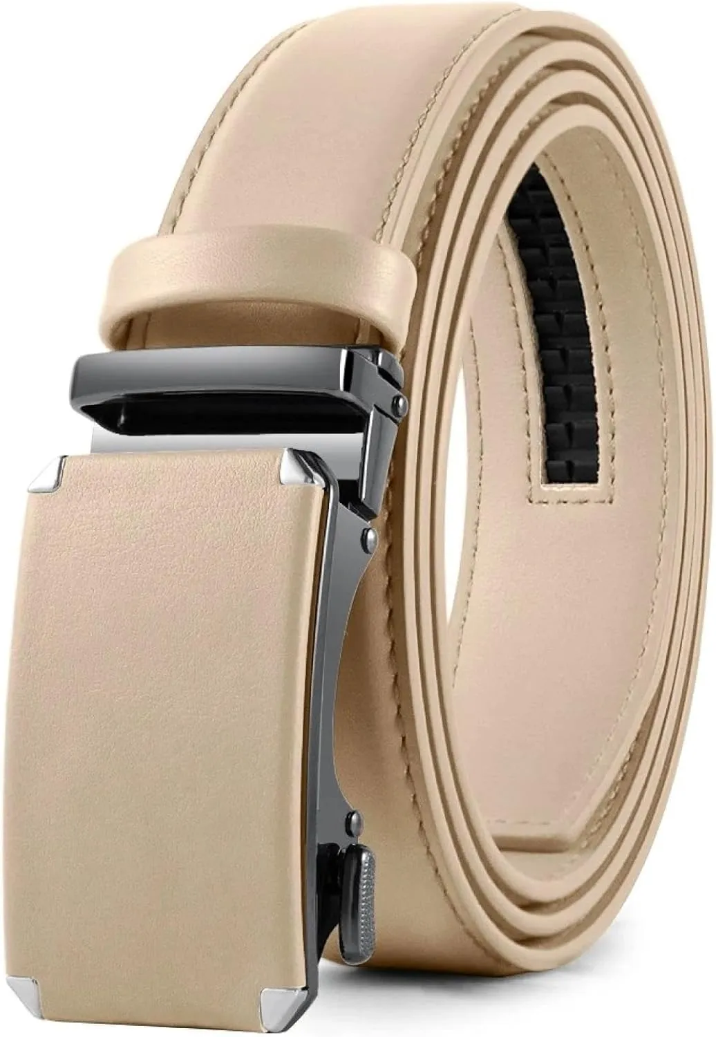 Men Belt Metal Automatic Buckle Genuine Leather Belt Men's Belt Luxury Leather Belts for Men Male Belts