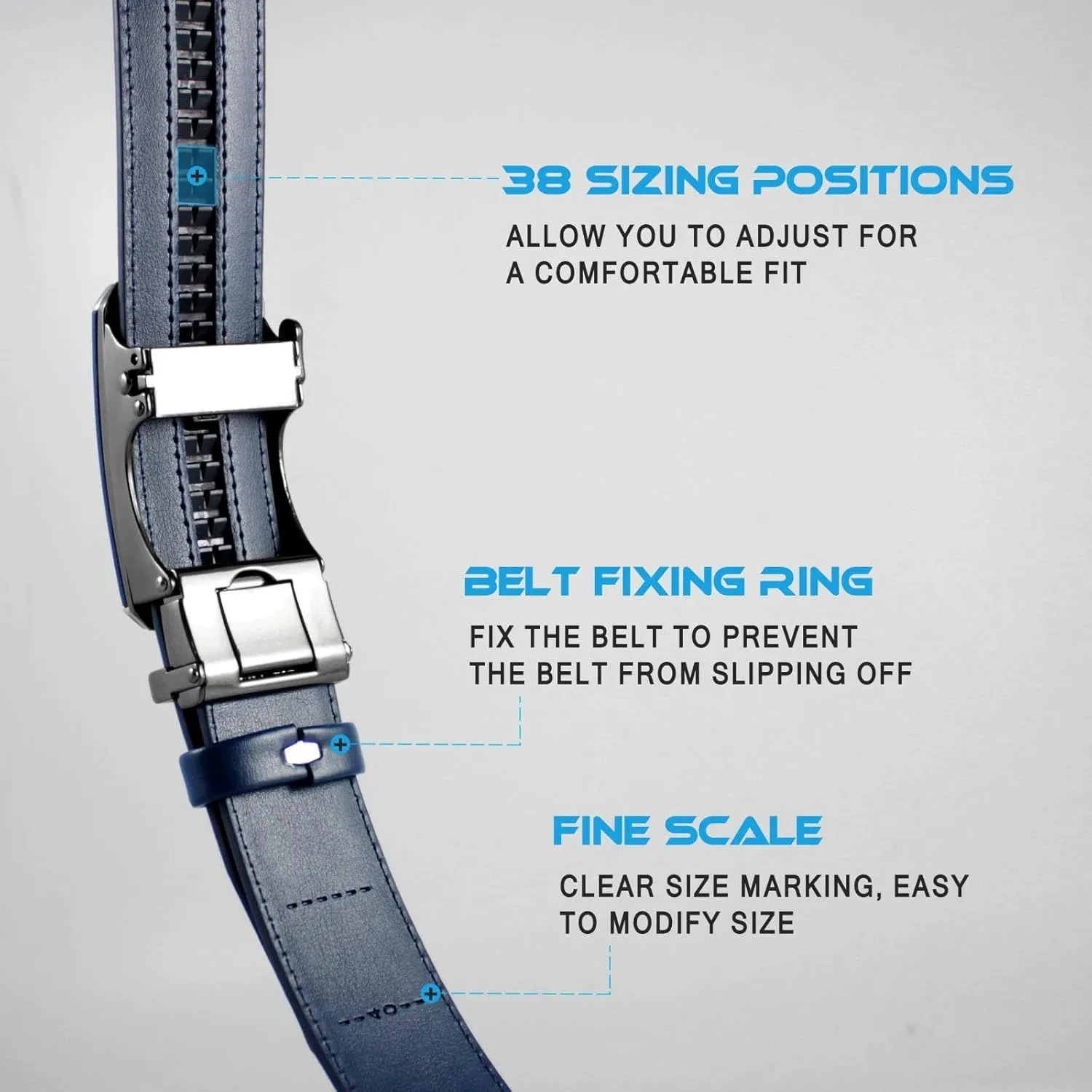 Men Belt Metal Automatic Buckle Genuine Leather Belt Men's Belt Luxury Leather Belts for Men Male Belts