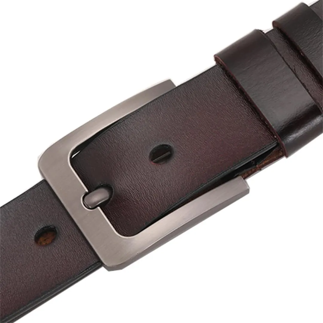 Men Belts Casual Leather Men Belt Cow Genuine Leather Belt Pin Buckle Big Large Size Male Belts