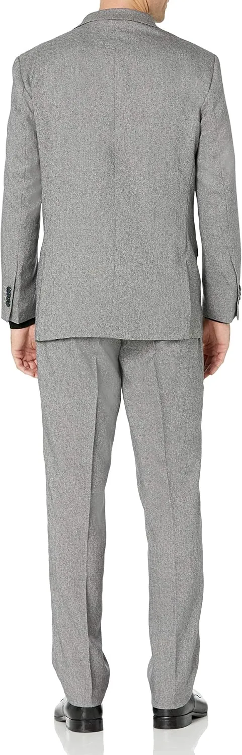 Men's 2-Piece Tweed Slim Fit Suit