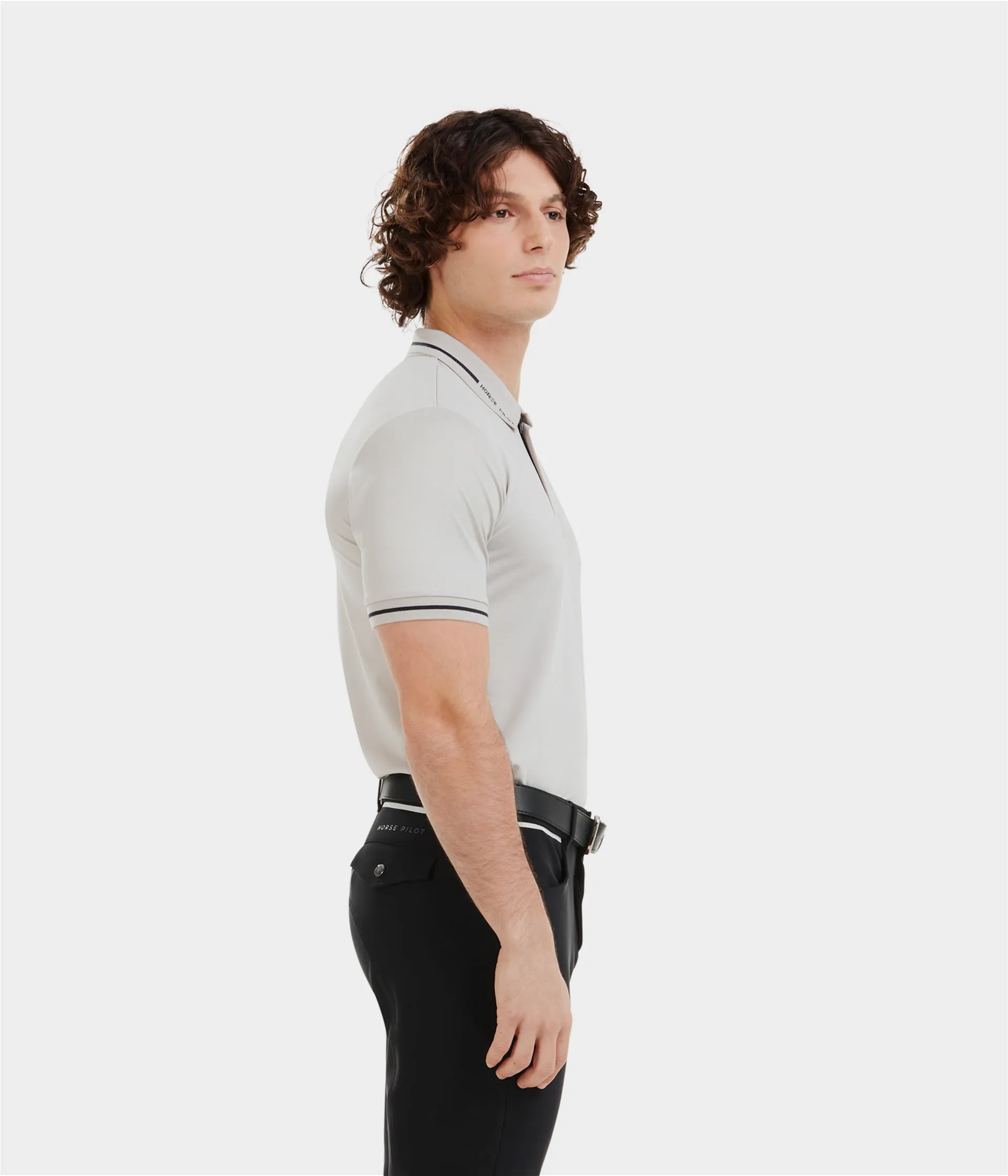 Men's Atlas Polo - Wind Grey
