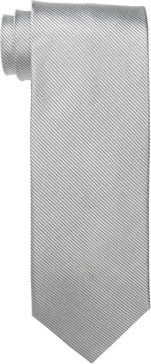 Men's Big & Tall Extra-Long Solid Silk Tie