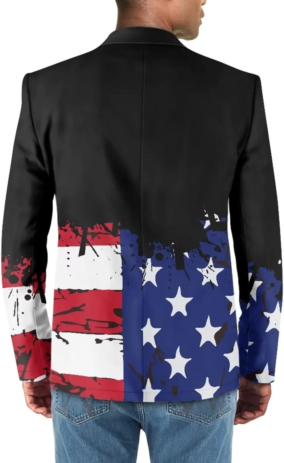 Men's Blazers & Suit Jackets Casual Lightweight Jackets with Pockets Long Sleeve Suit Blazer One Button