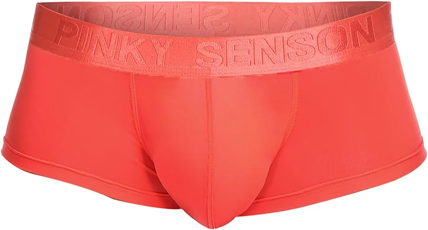 Mens Boxer Briefs Soft Breathable Underwear Classic Trunk Shorts Moisture Wicking Boxers Underwear