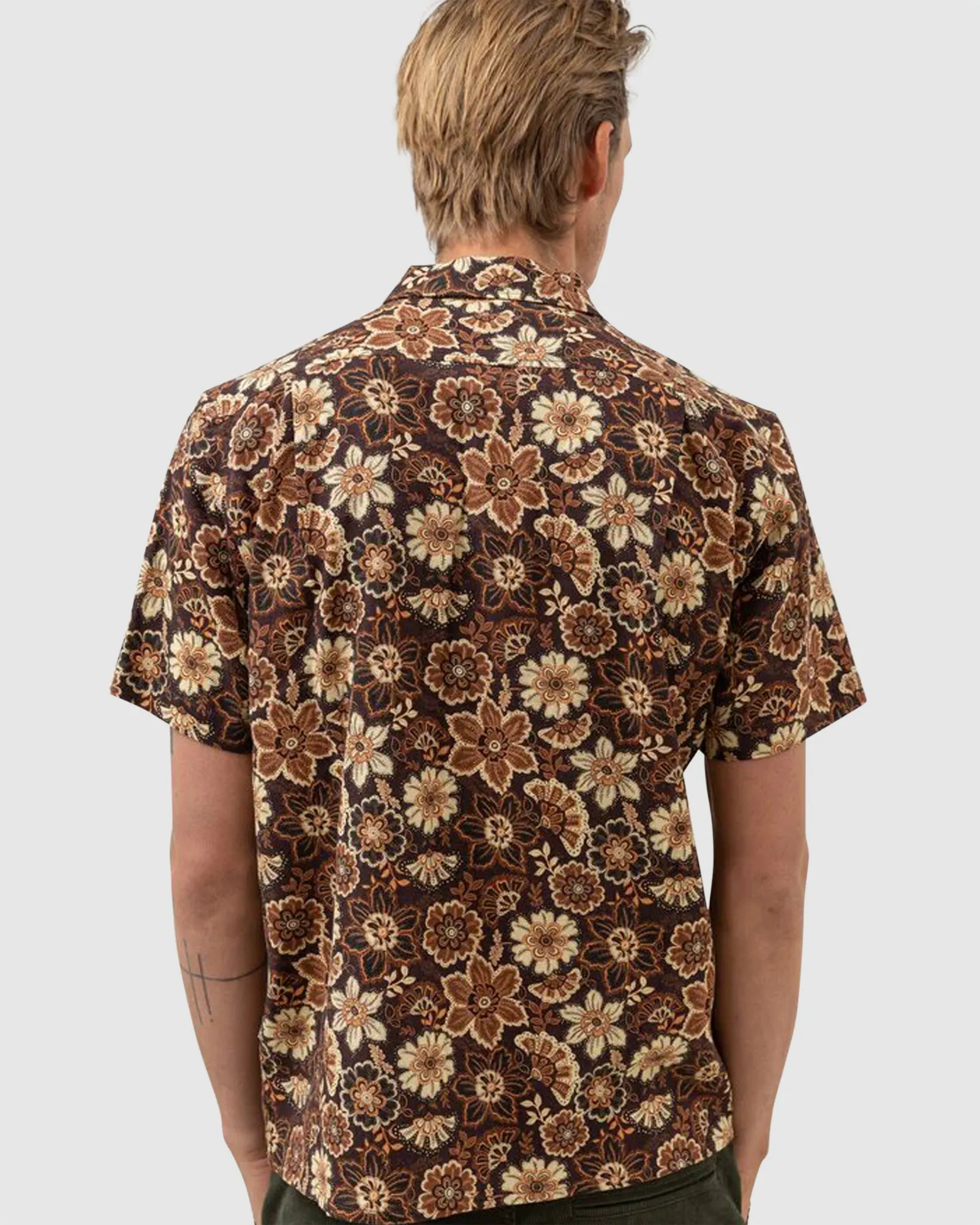 MENS CANTABRIA LINEN SHORT SLEEVE SHIRT