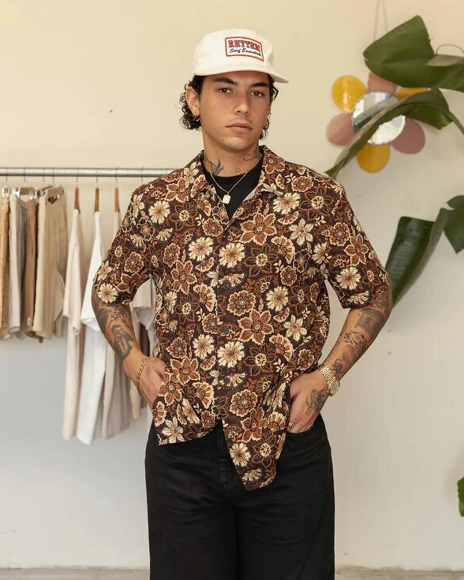 MENS CANTABRIA LINEN SHORT SLEEVE SHIRT