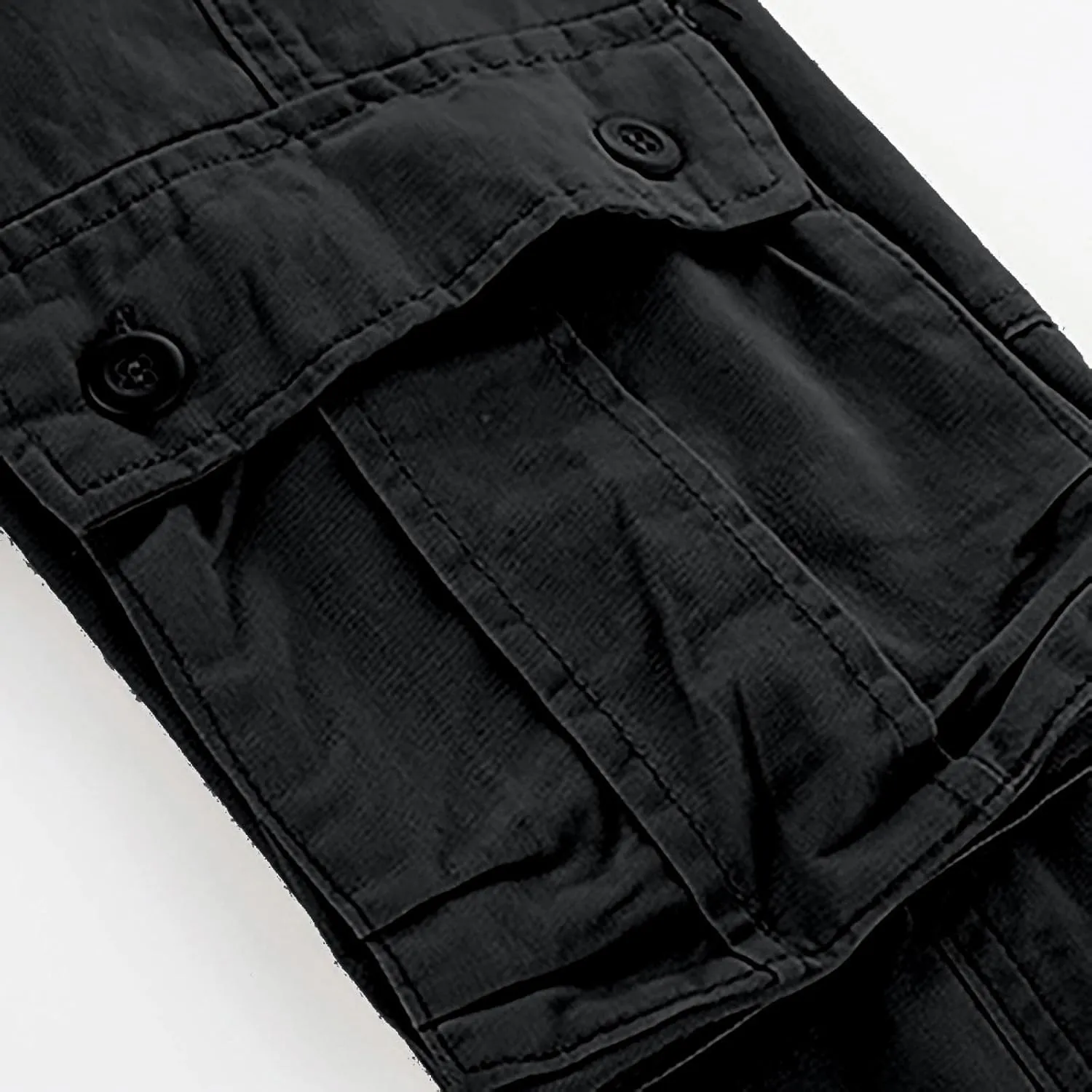 Mens Cargo Pant Mens Cargo Trousers Cotton Heavy Duty Multi Pockets Work Wear Outdoor Camping Pantalones Cargo Hombre