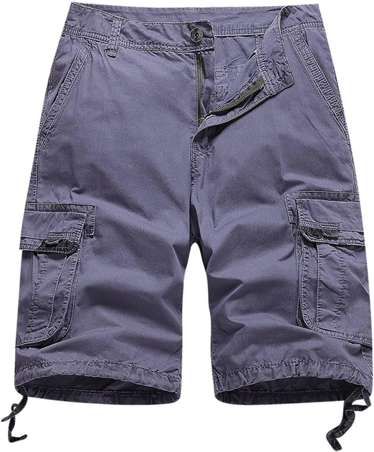 Mens Cargo Shorts Men's Cargo Shorts Camo Loose Fit Multi-Pocket Outdoor Camouflage Cargo Hiking Shorts Trousers