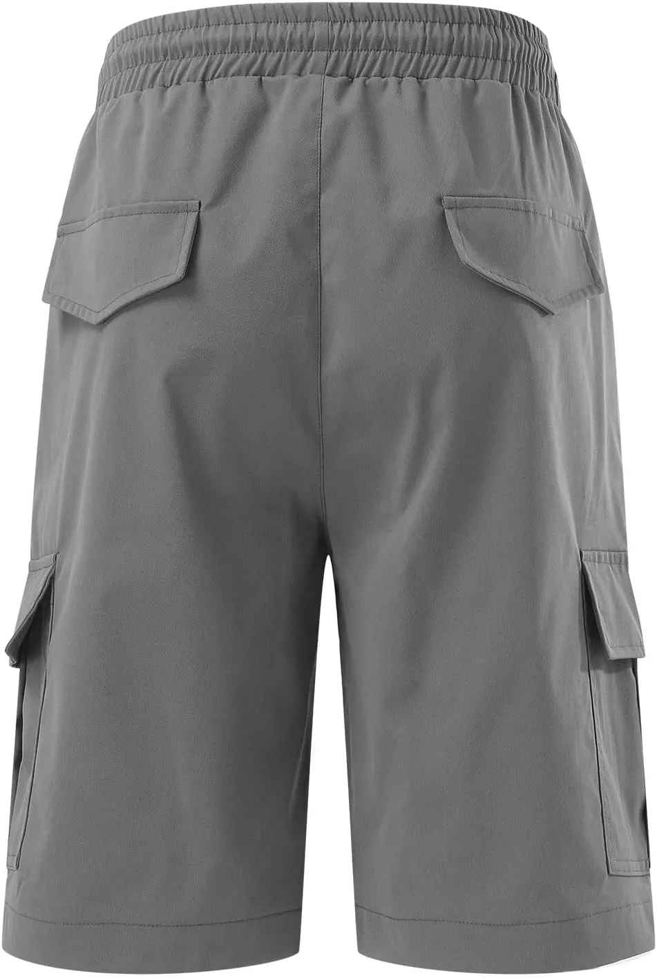 Mens Cargo Shorts Mens Casual Twill Cargo Shorts Cotton Drawstring Classic Cargo Stretch Short with Multi Pockets