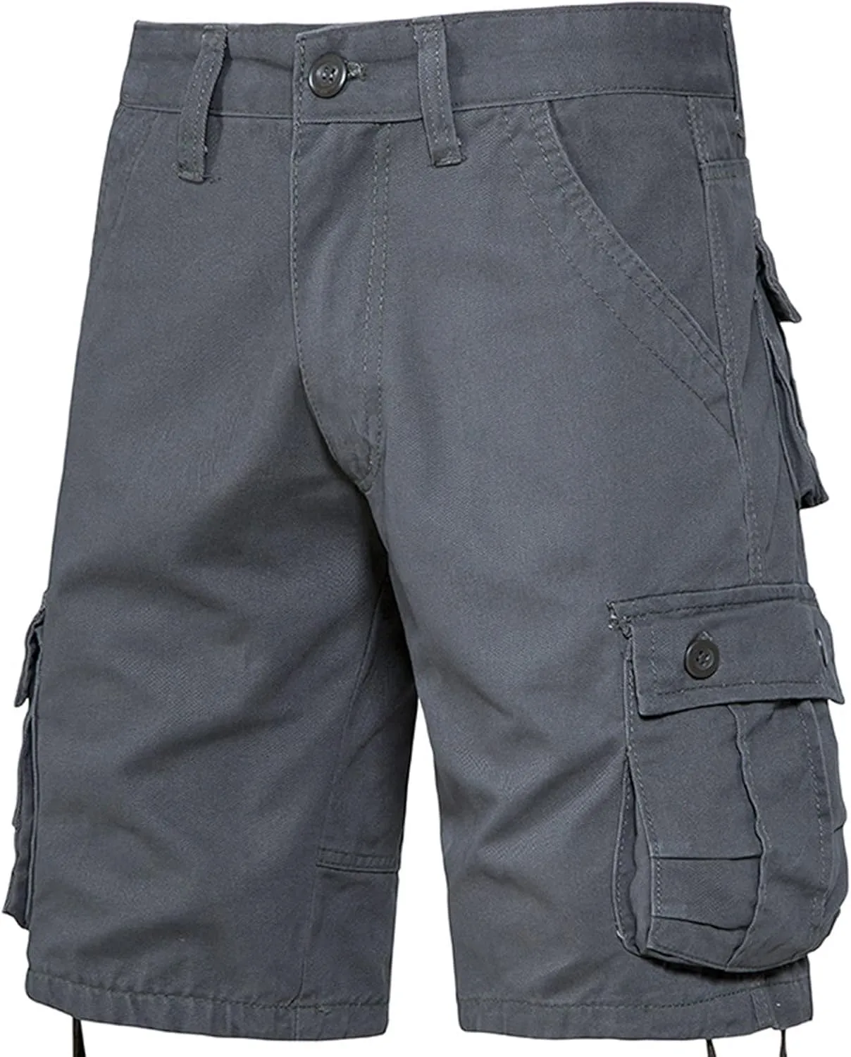 Men's Cargo Shorts Rugged Flex Relaxed Fit Cargo Shorts for Men Hiking Cargo Shorts with Multi Pockets