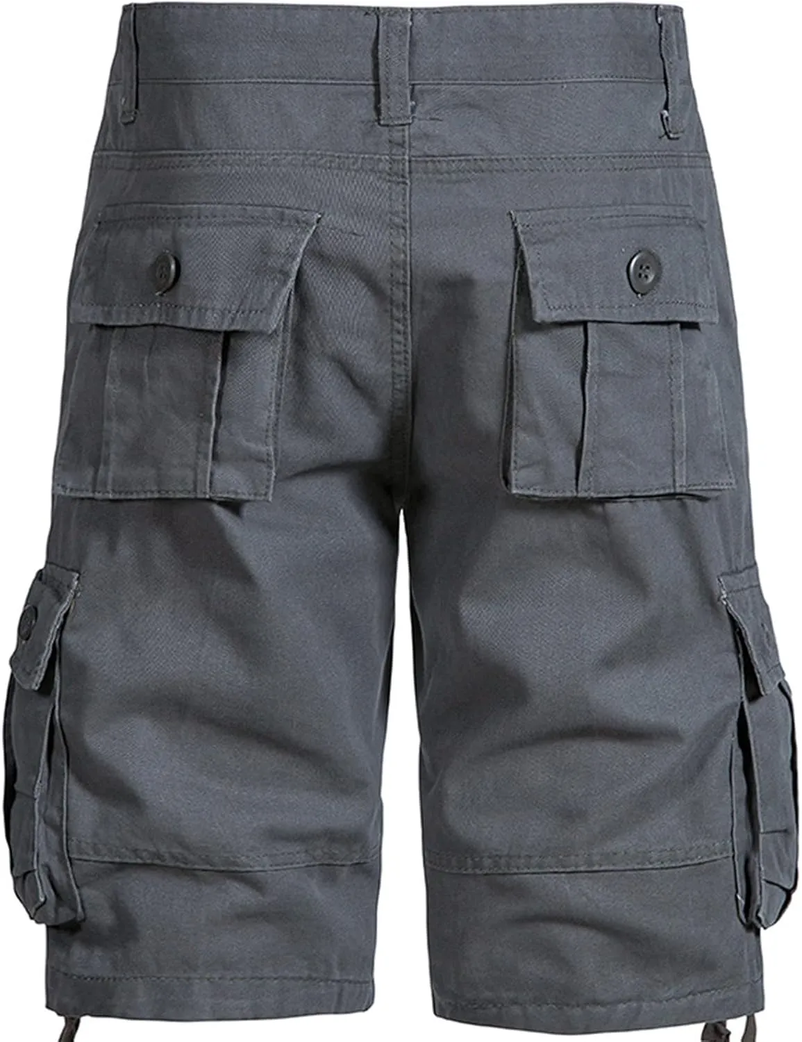 Men's Cargo Shorts Rugged Flex Relaxed Fit Cargo Shorts for Men Hiking Cargo Shorts with Multi Pockets