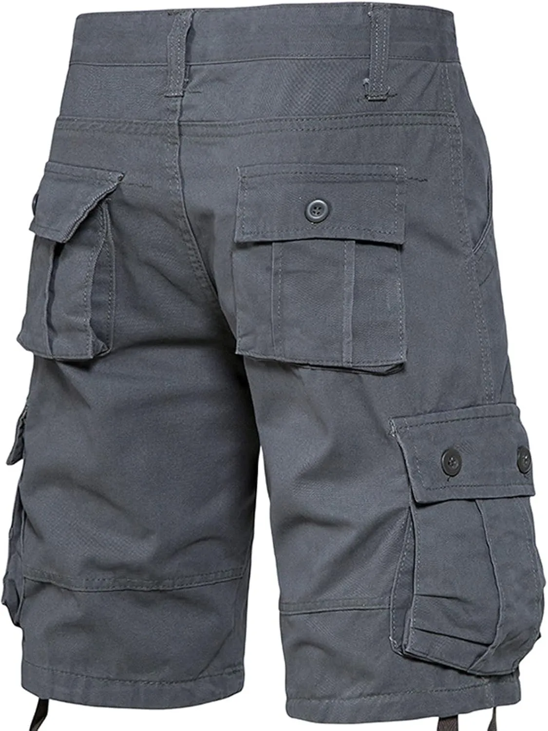 Men's Cargo Shorts Rugged Flex Relaxed Fit Cargo Shorts for Men Hiking Cargo Shorts with Multi Pockets