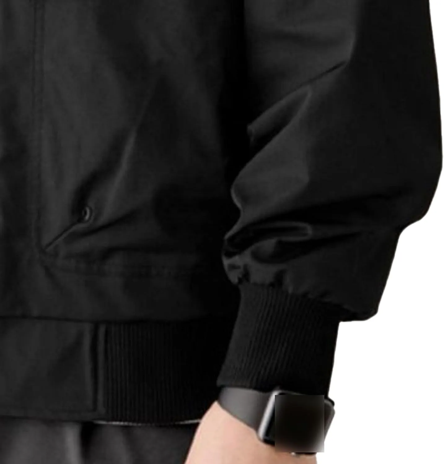 Men's Flap Pockets Retro Baseball Jacket Mock Neck Zip Up Casual Bomber Jacket Lightweight Stylish Cargo Jacket