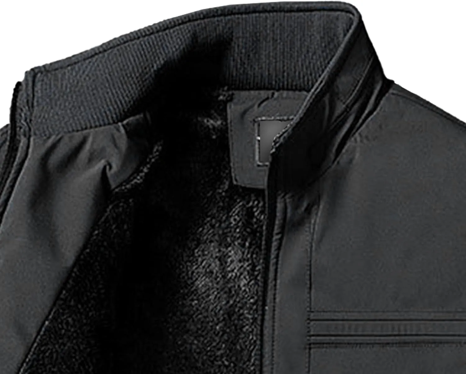 Men's Lightweight Baseball Bomber Jacket Windproof Stand Collar Casual Sport Jacket Winter Cotton Cargo Coats