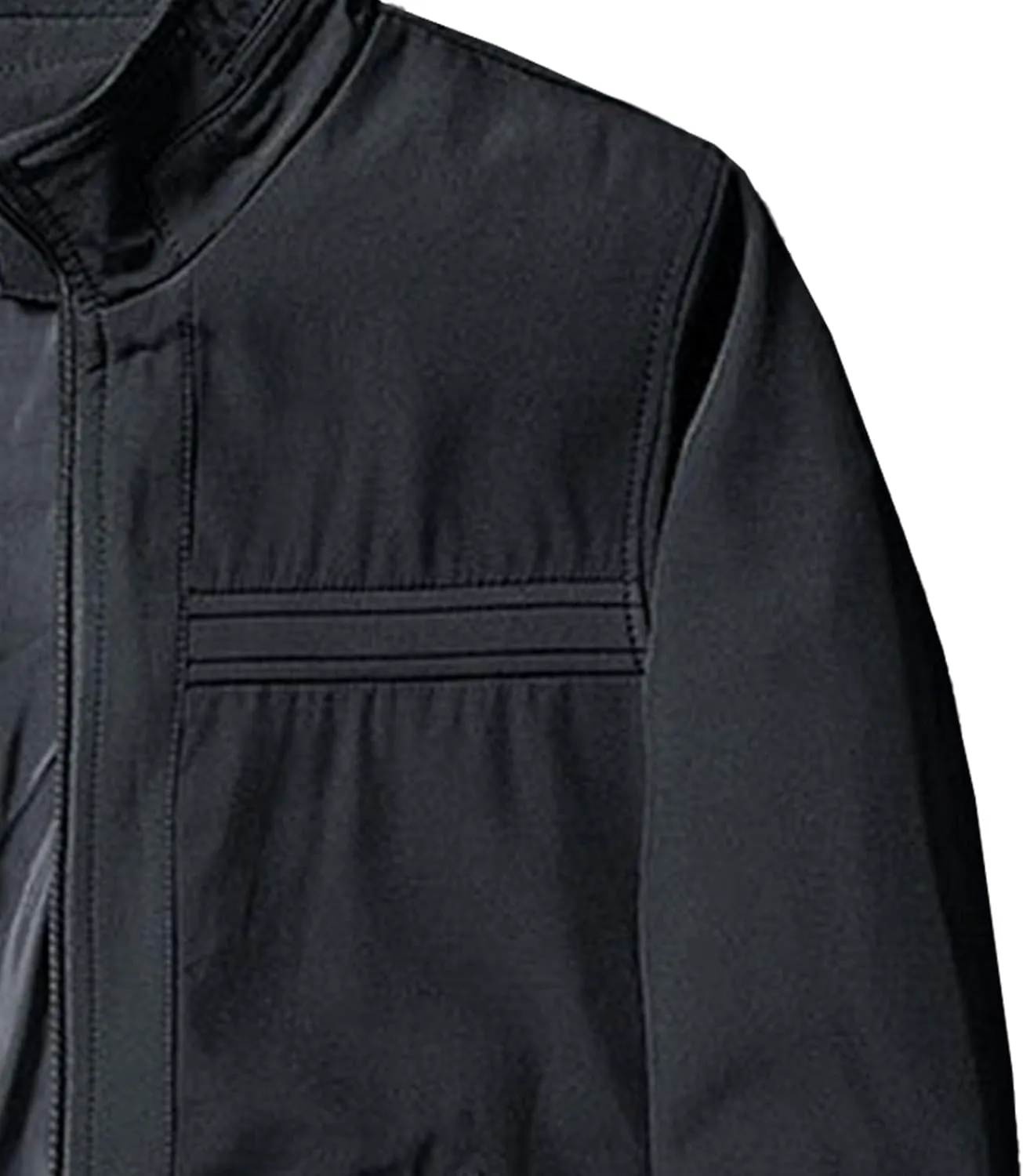 Men's Lightweight Baseball Bomber Jacket Windproof Stand Collar Casual Sport Jacket Winter Cotton Cargo Coats
